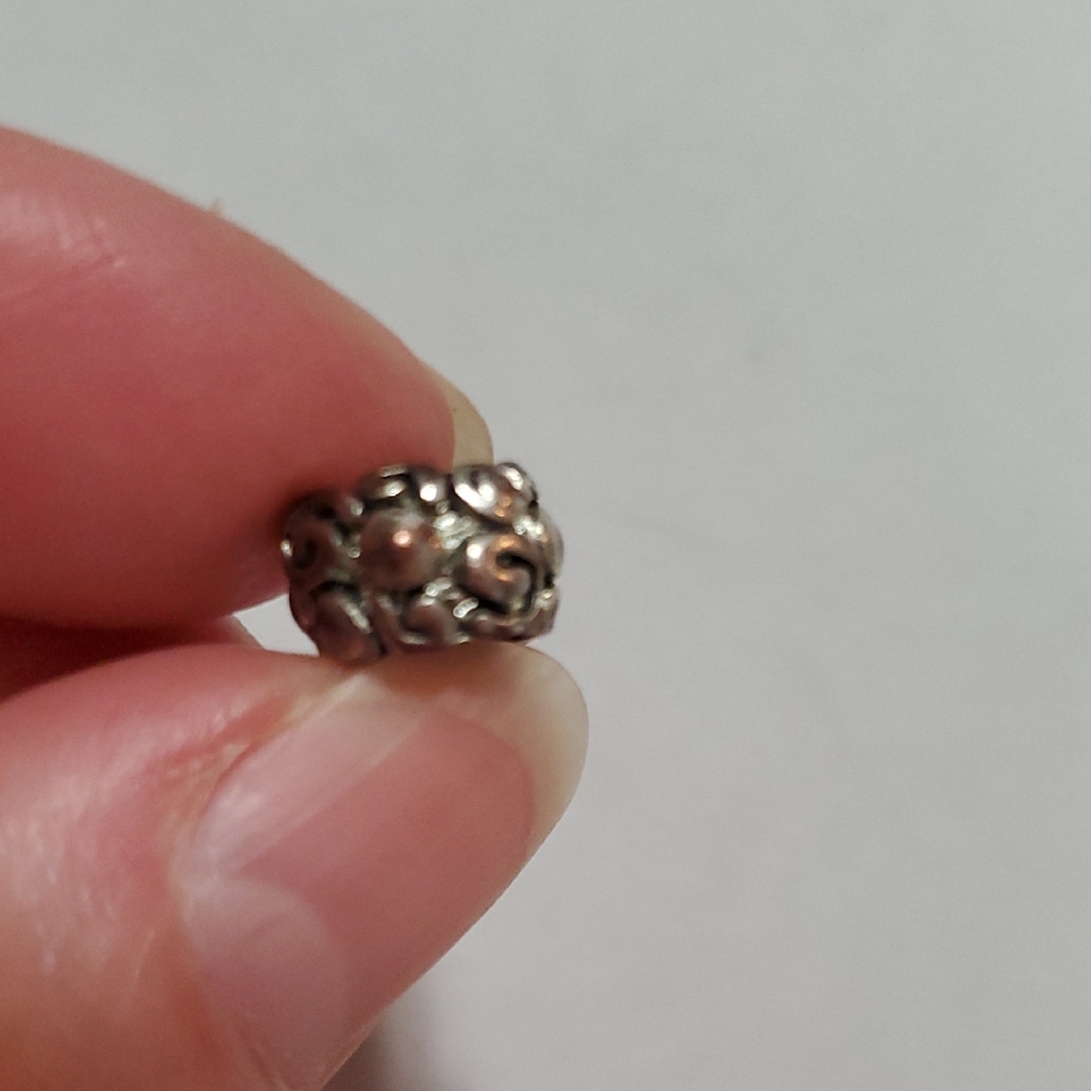 Brighton Two Tone Swirl Charm